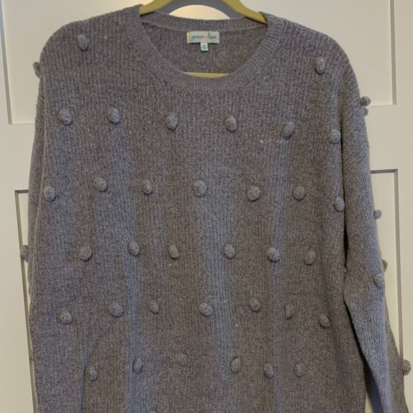 Grace & Lace NWT Dot Sweater - M - Picture 2 of 4